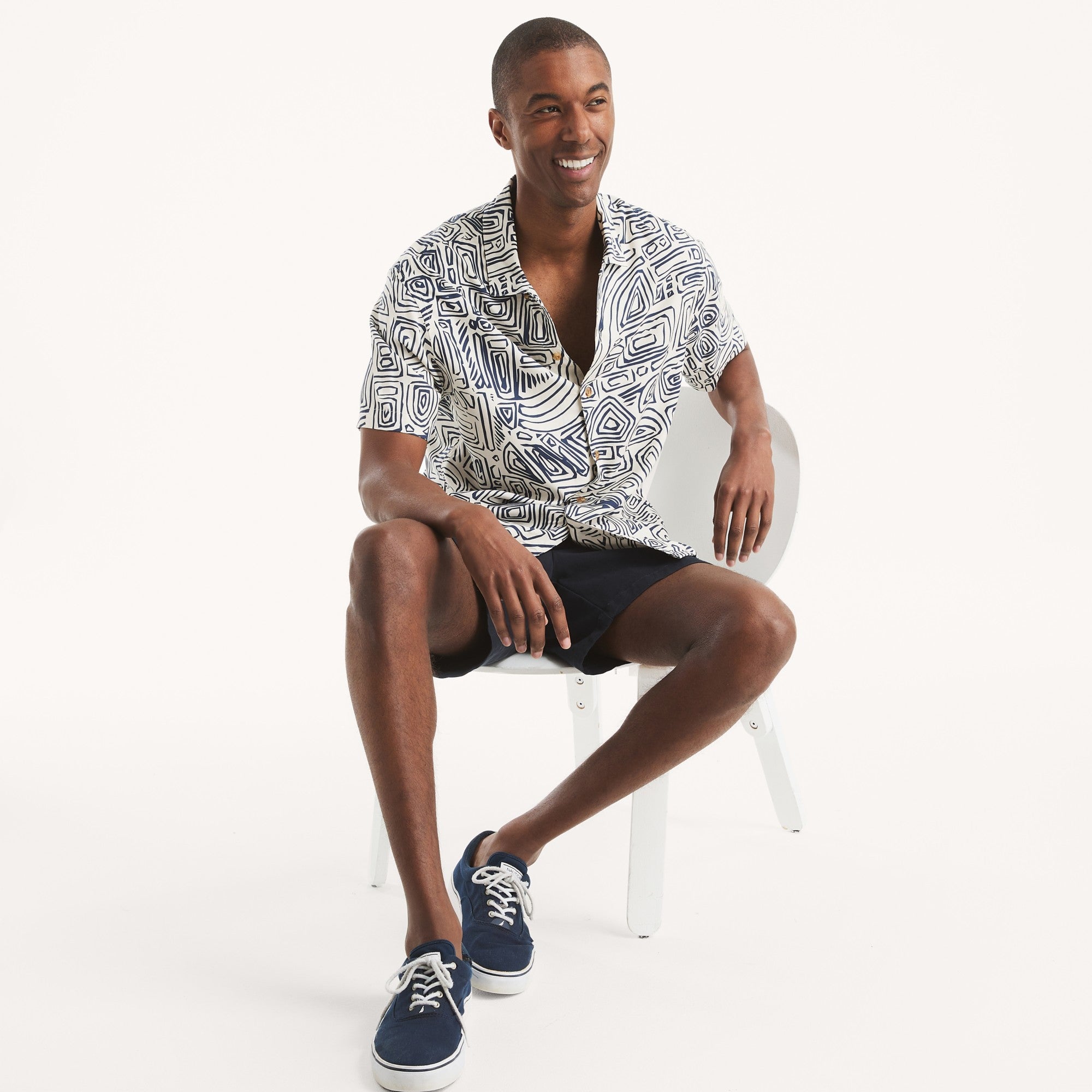 Camisa Nautica Mc Estamp Cab