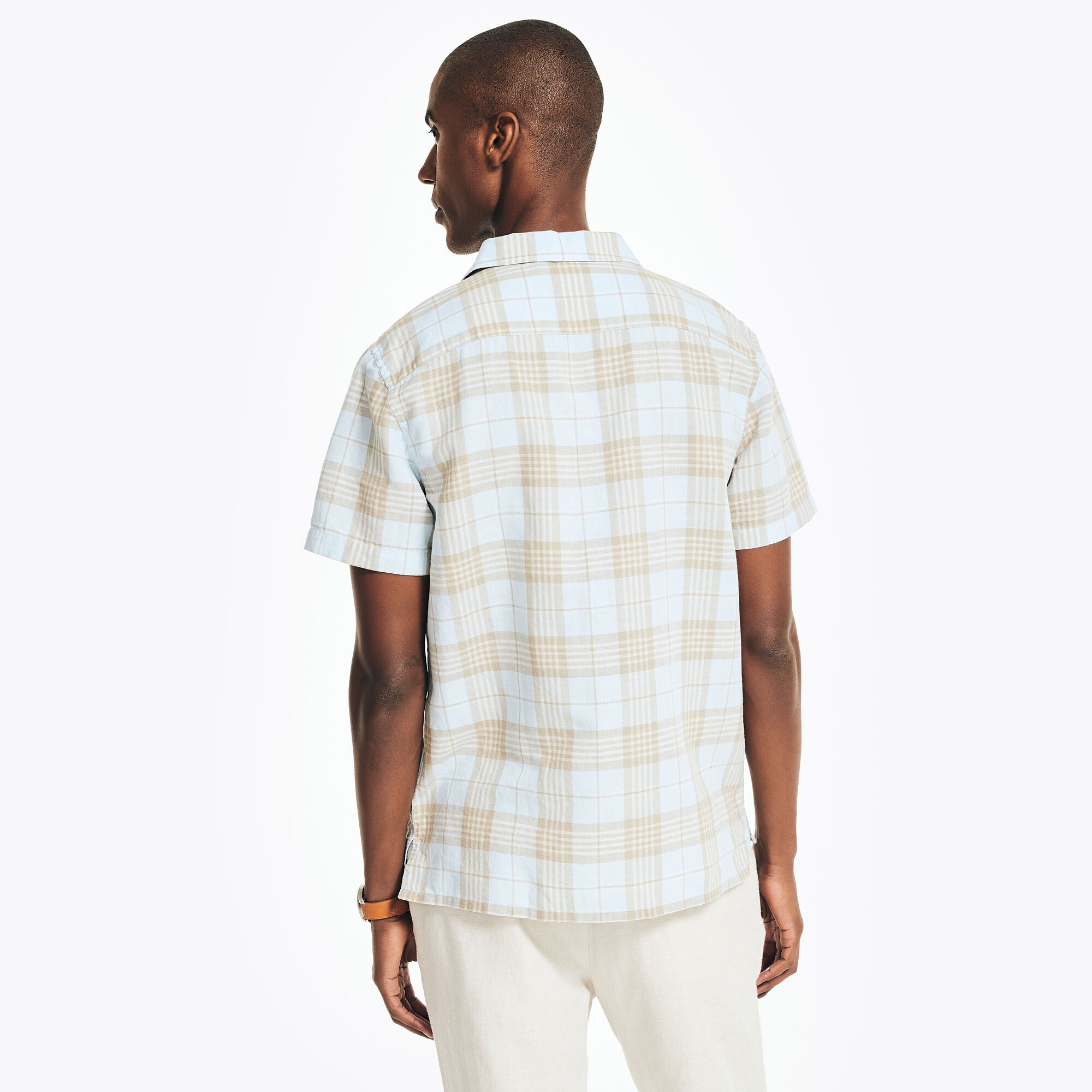 Camisa Nautica Mc Cuadros Cab