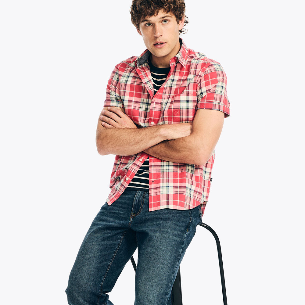 Camisa Nautica Mc Cuadros Cab