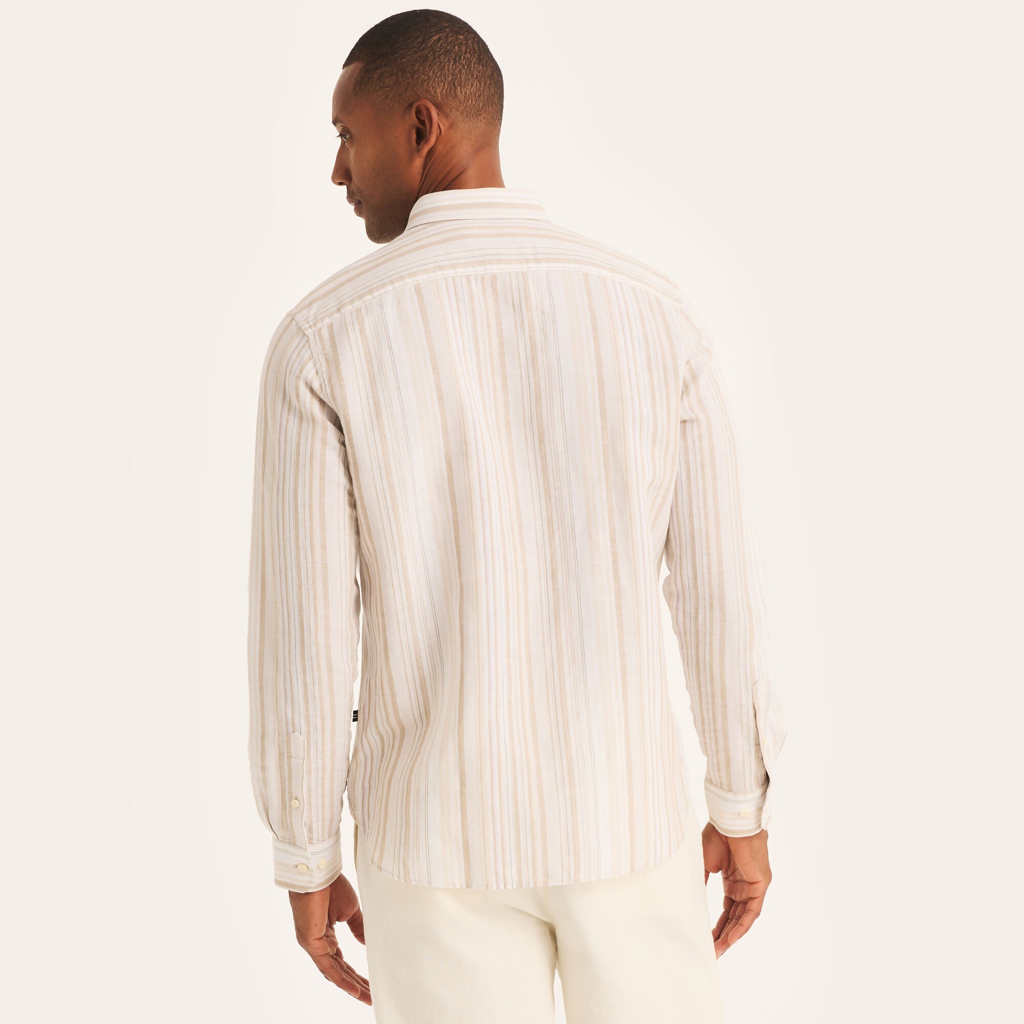 Camisa Nautica Ml Rayas Cab