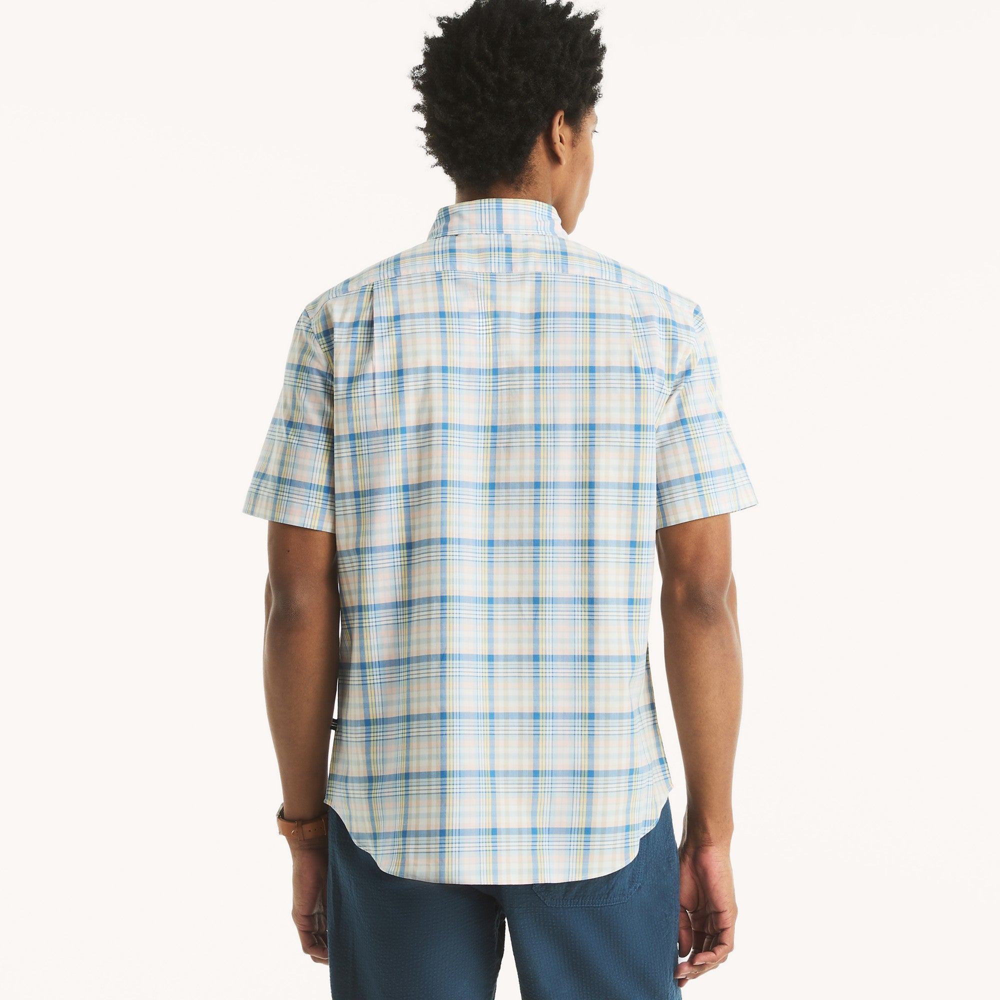 Camisa Nautica Mc Cuadros Cab