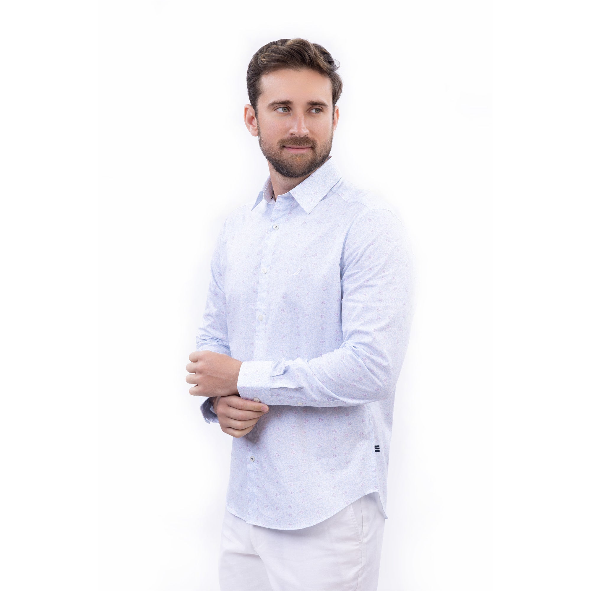 Camisa Nautica Ml Estamp Cab