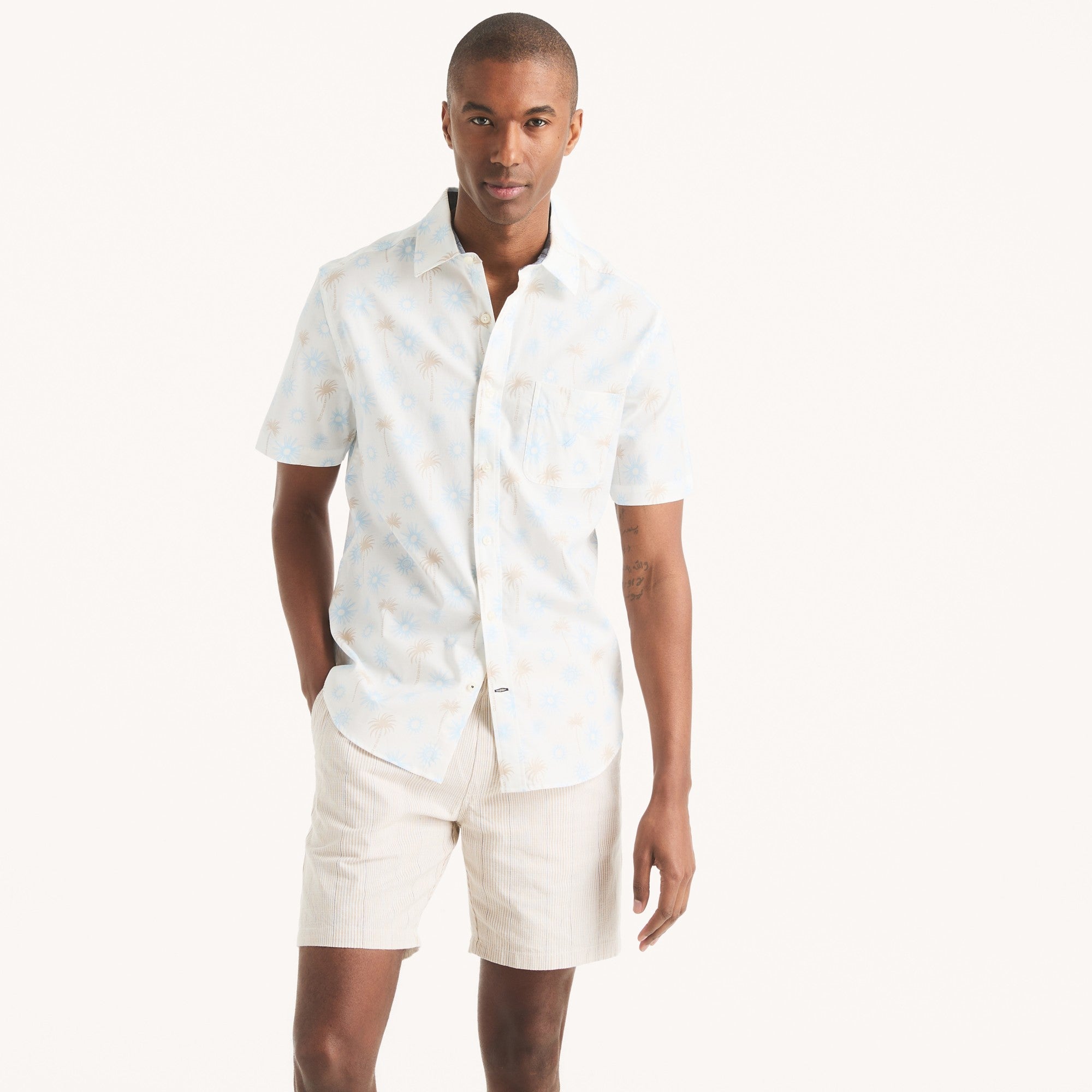 Camisa Nautica Mc Estamp Cab