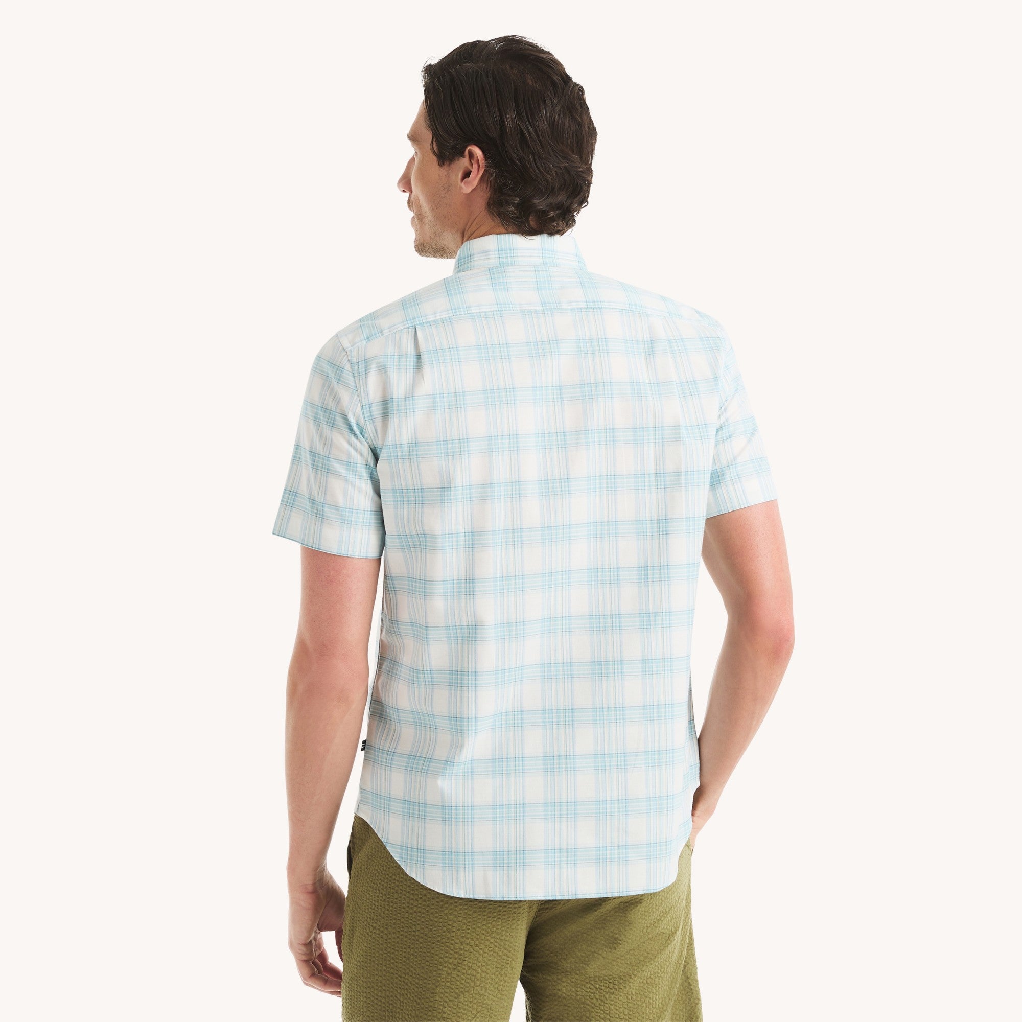 Camisa Nautica Mc Cuadro Cab