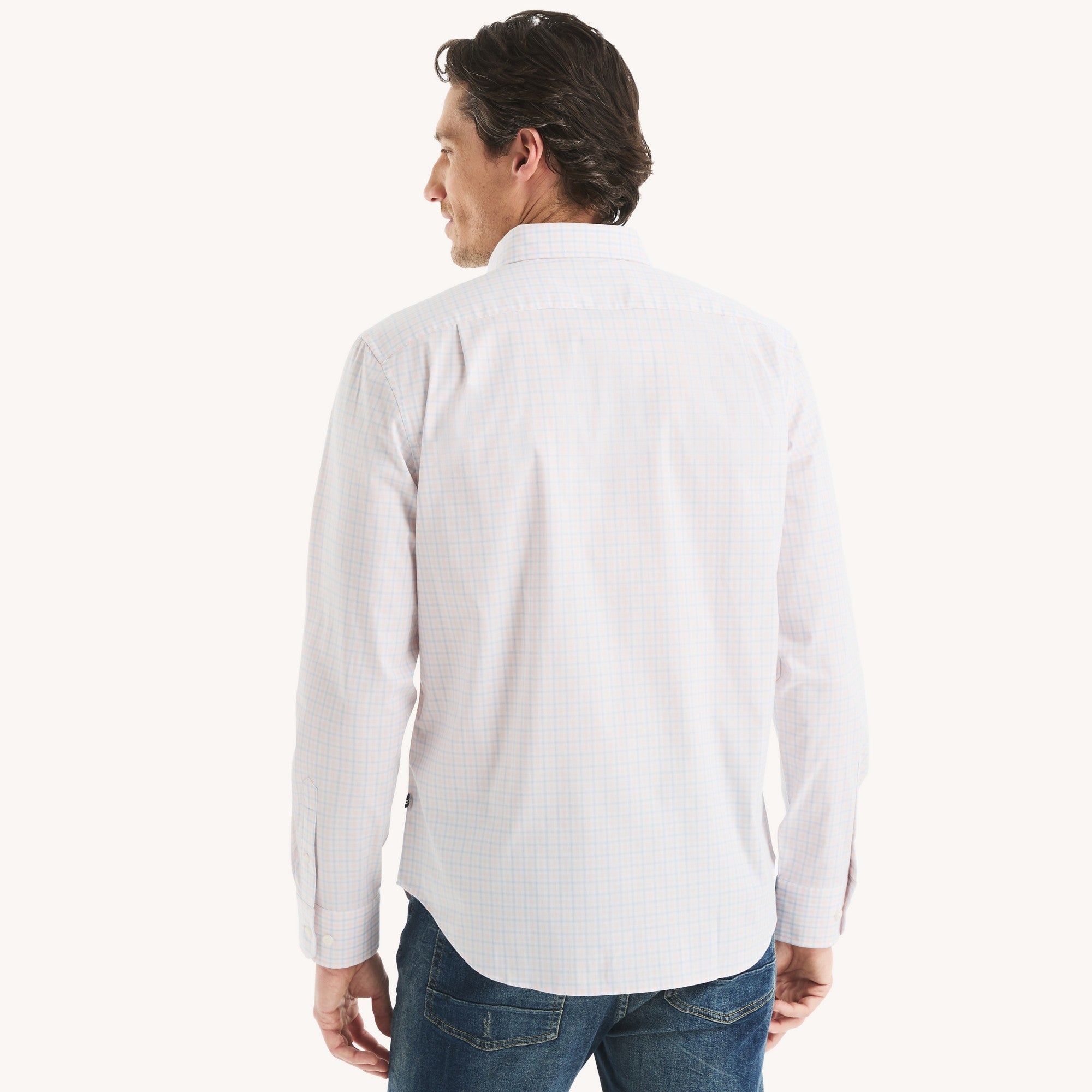Camisa Nautica Ml Cuadro Cab