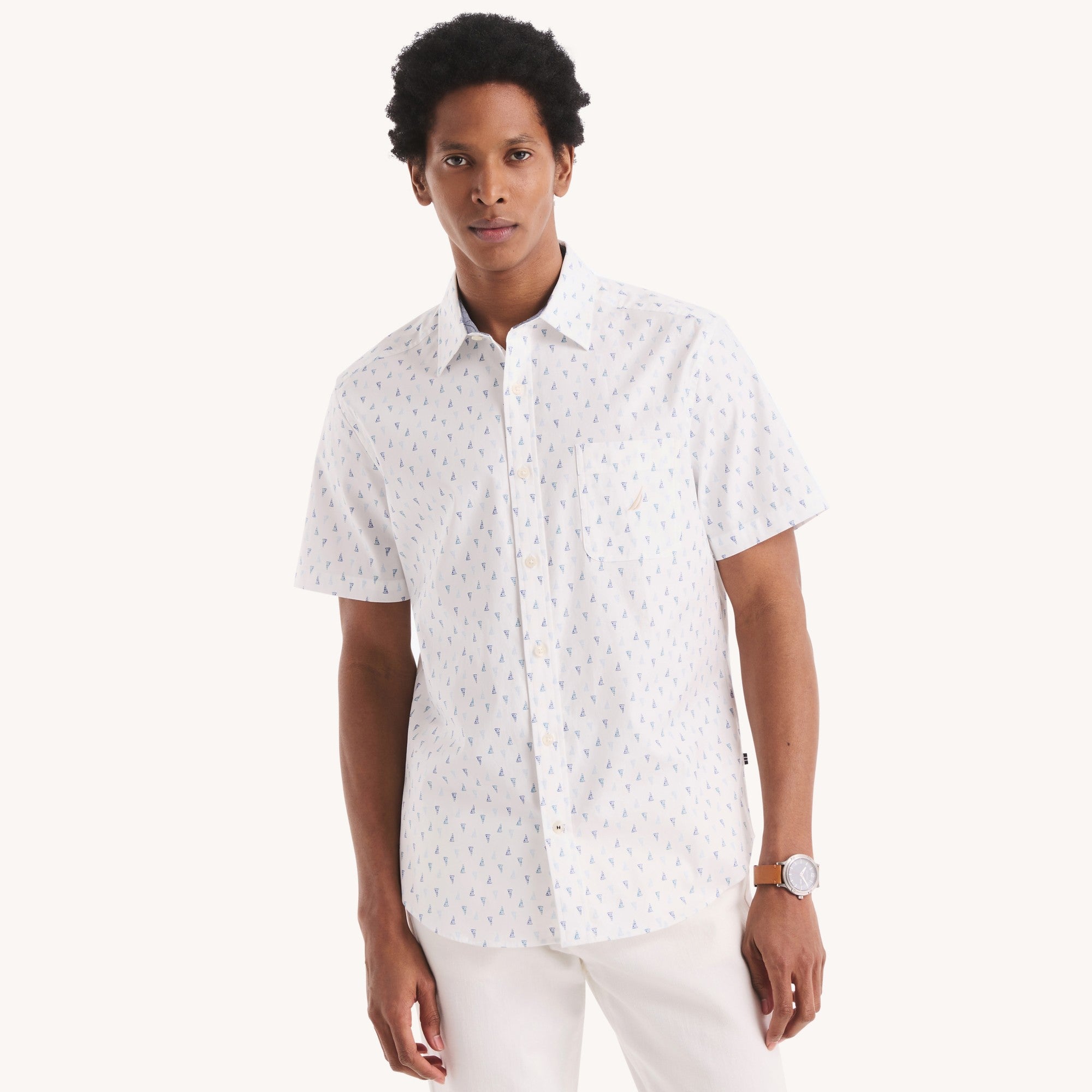 Camisa Nautica Mc Estamp Cab