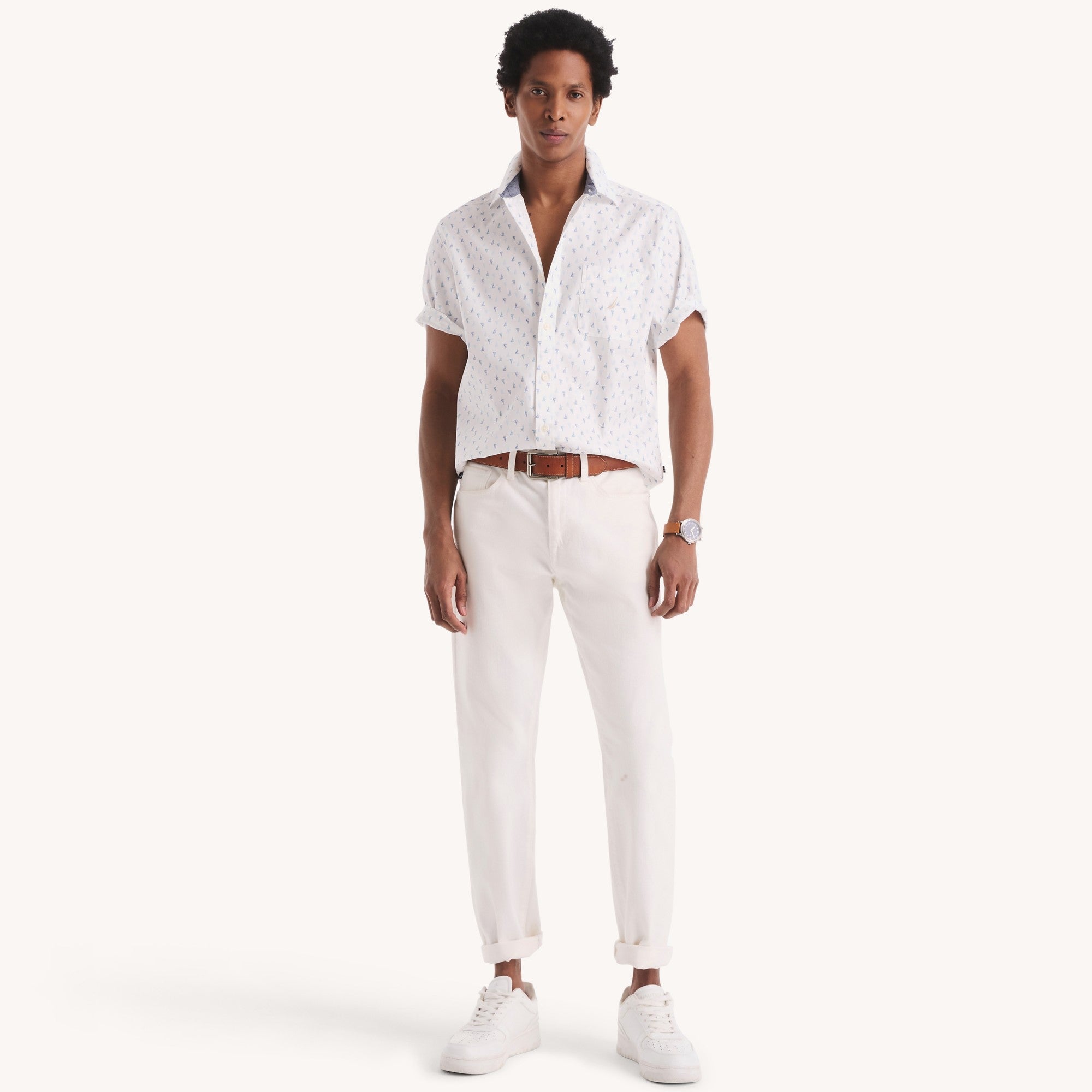 Camisa Nautica Mc Estamp Cab