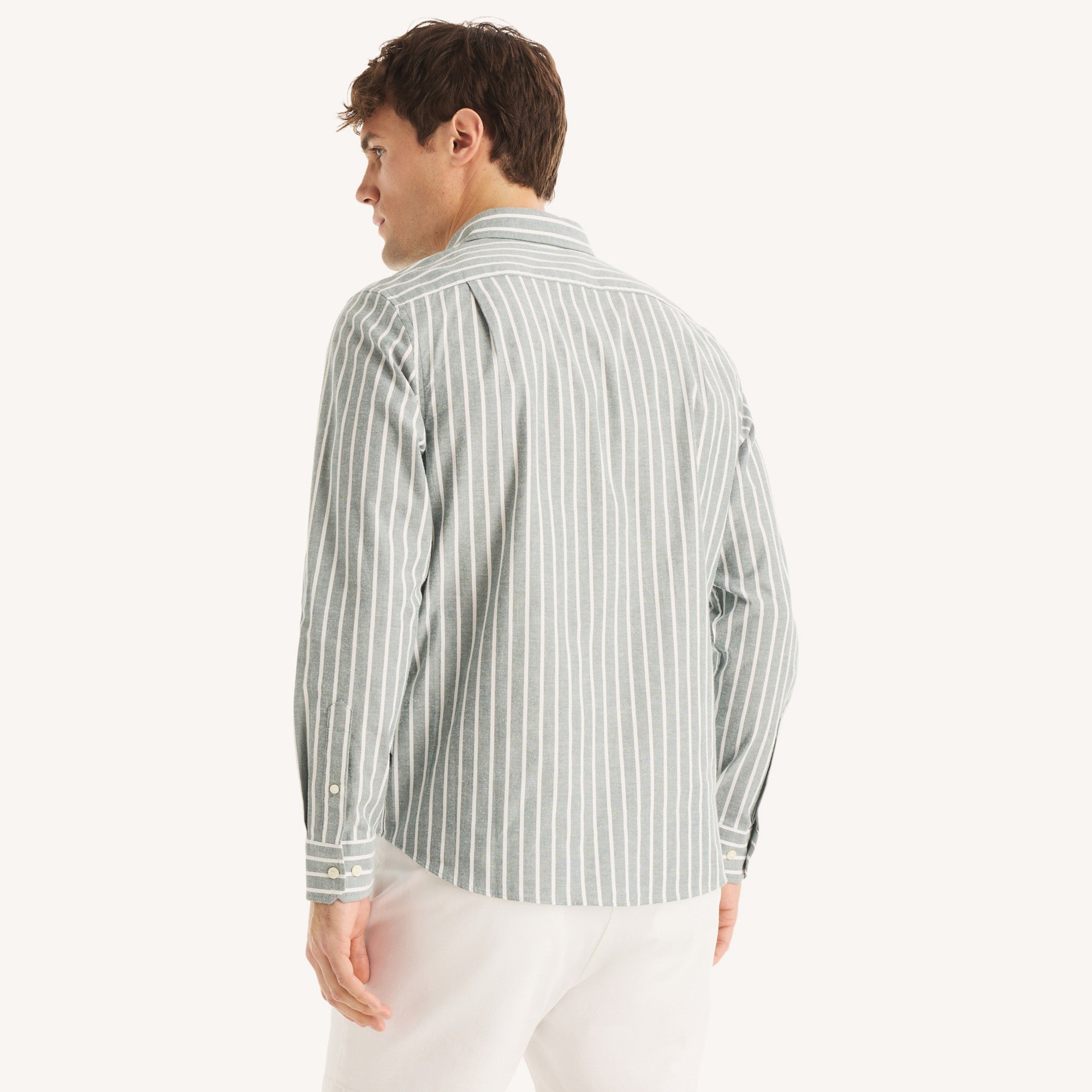 Camisa Nautica Ml Rayas Cab