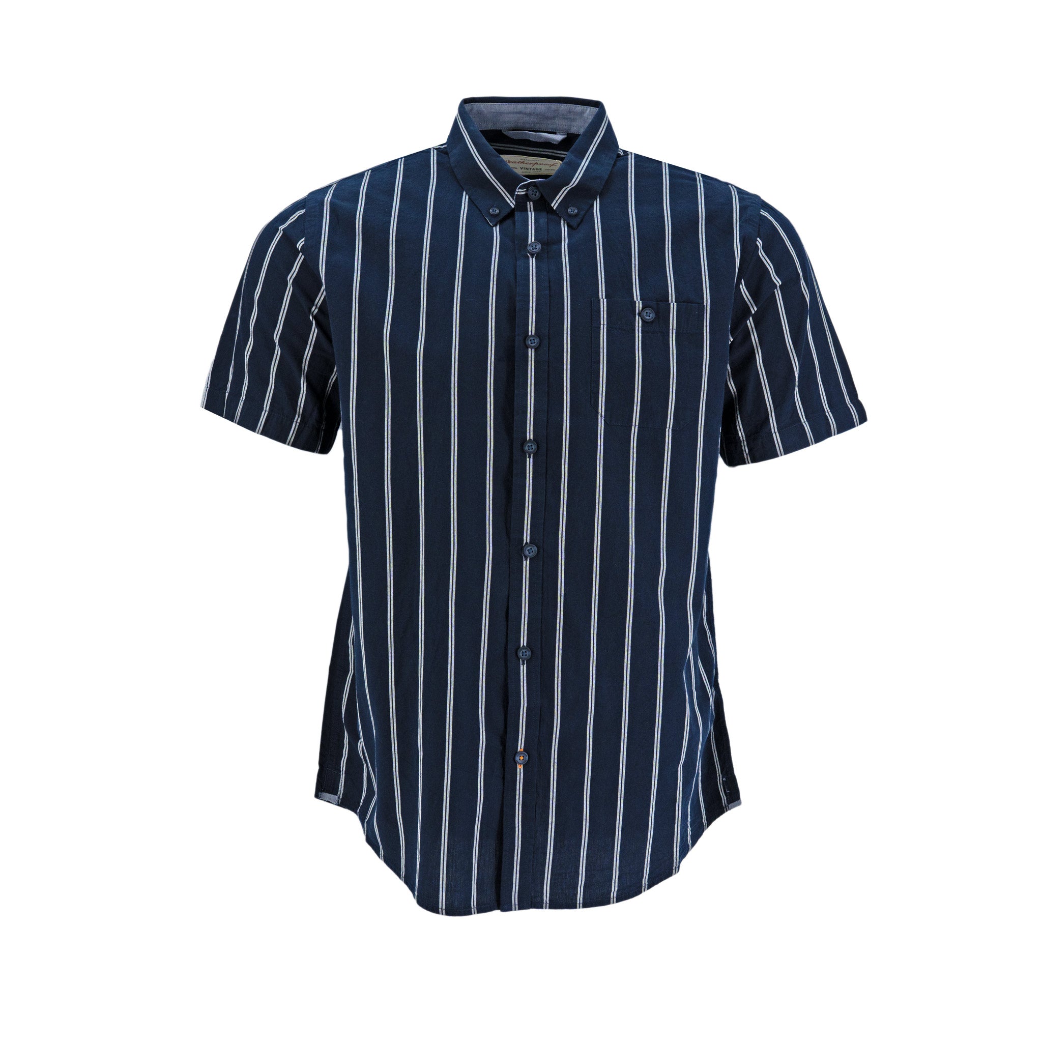 Camisa Weatherproof Mangas Cortas Rayas Para Caballeros by Weatherproof