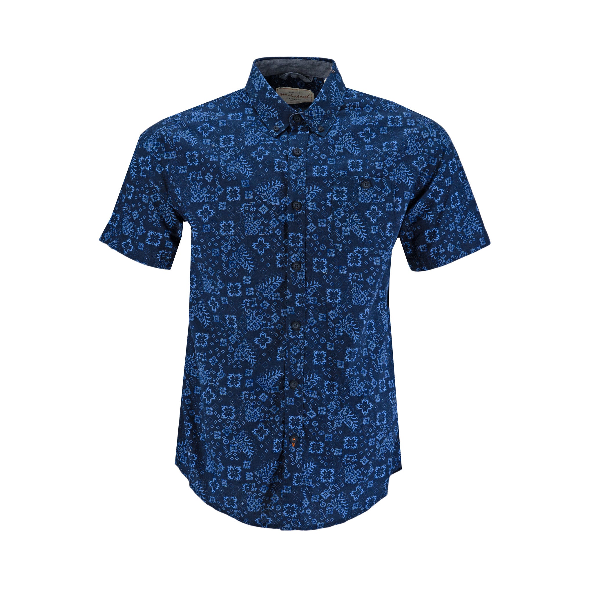 Camisa Weatherproof Mangas Cortas Estampada Para Caballeros by Weatherproof