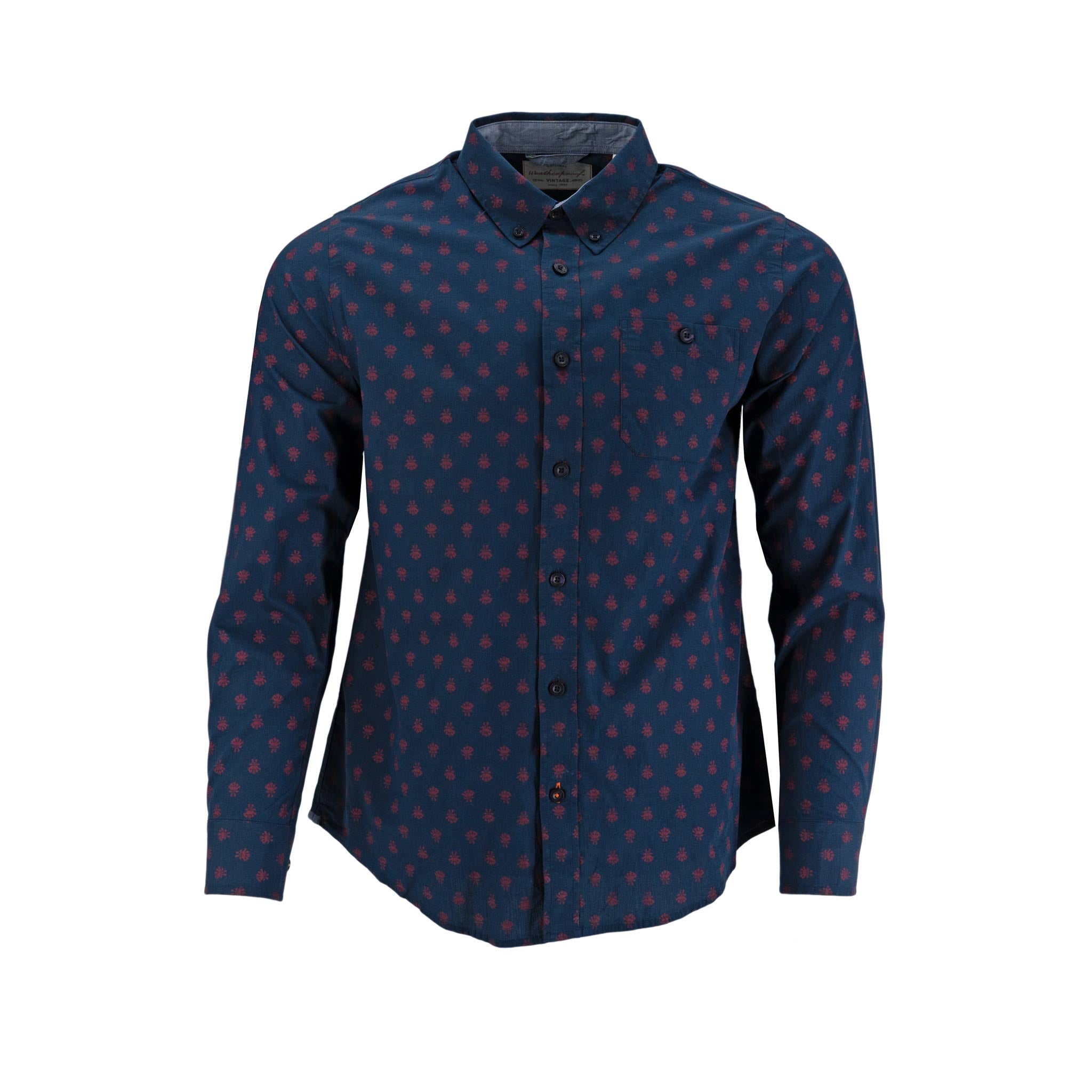 Camisa Weatherproof Mangas Largas Estampada Para Caballeros by Weatherproof