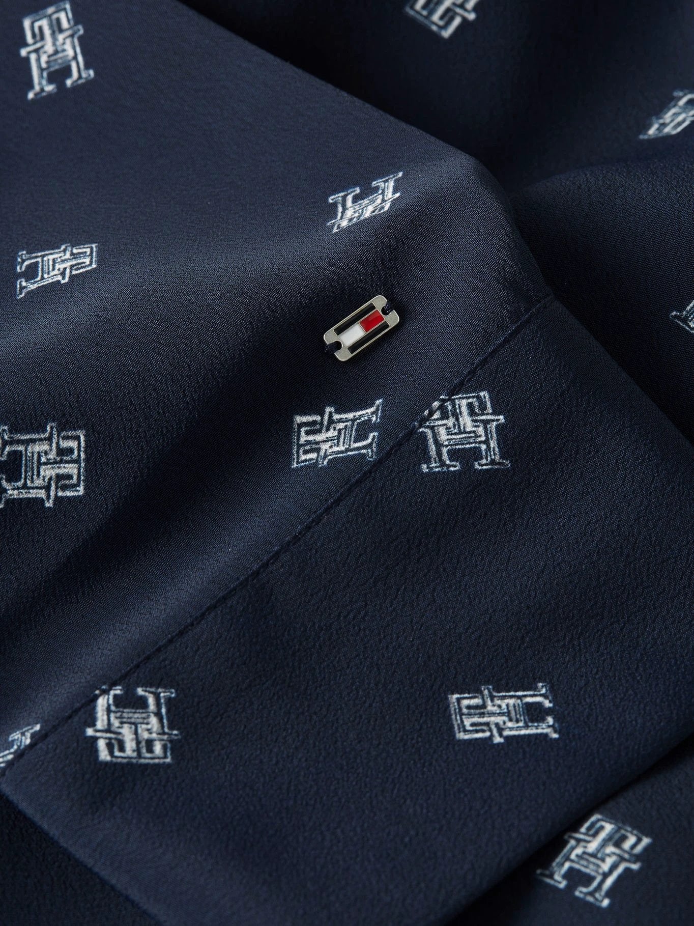 Blusa Tommy Hilfiger Mangas Largas Estampada Para Damas by Tommy Hilfiger