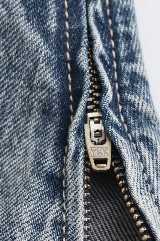 Blusa Halter Jeans Lisa P/ Damas by Youme