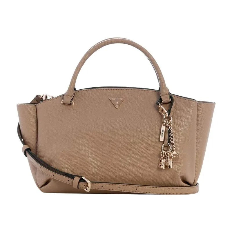 Cartera Guess Gilda Beige/Negro para Damas