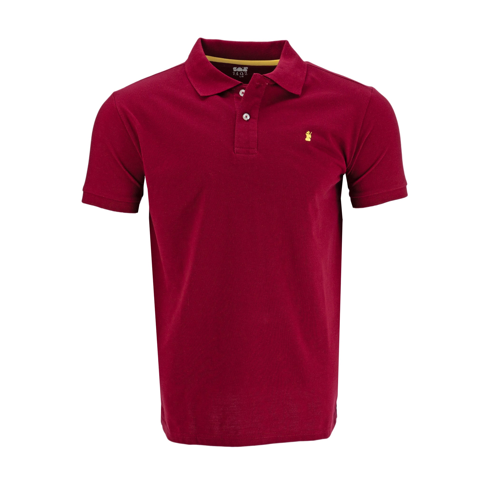 Poloshirt 1492 Mangas Cortas Liso Para Caballeros by 1492