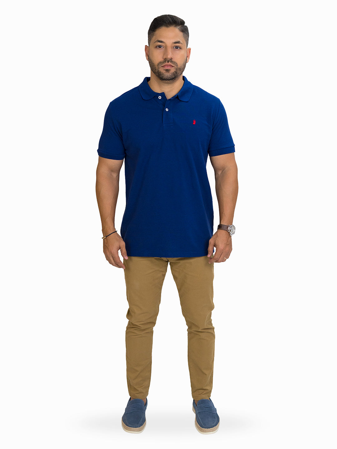 Poloshirt 1492 Mangas Cortas Liso Para Caballeros by 1492