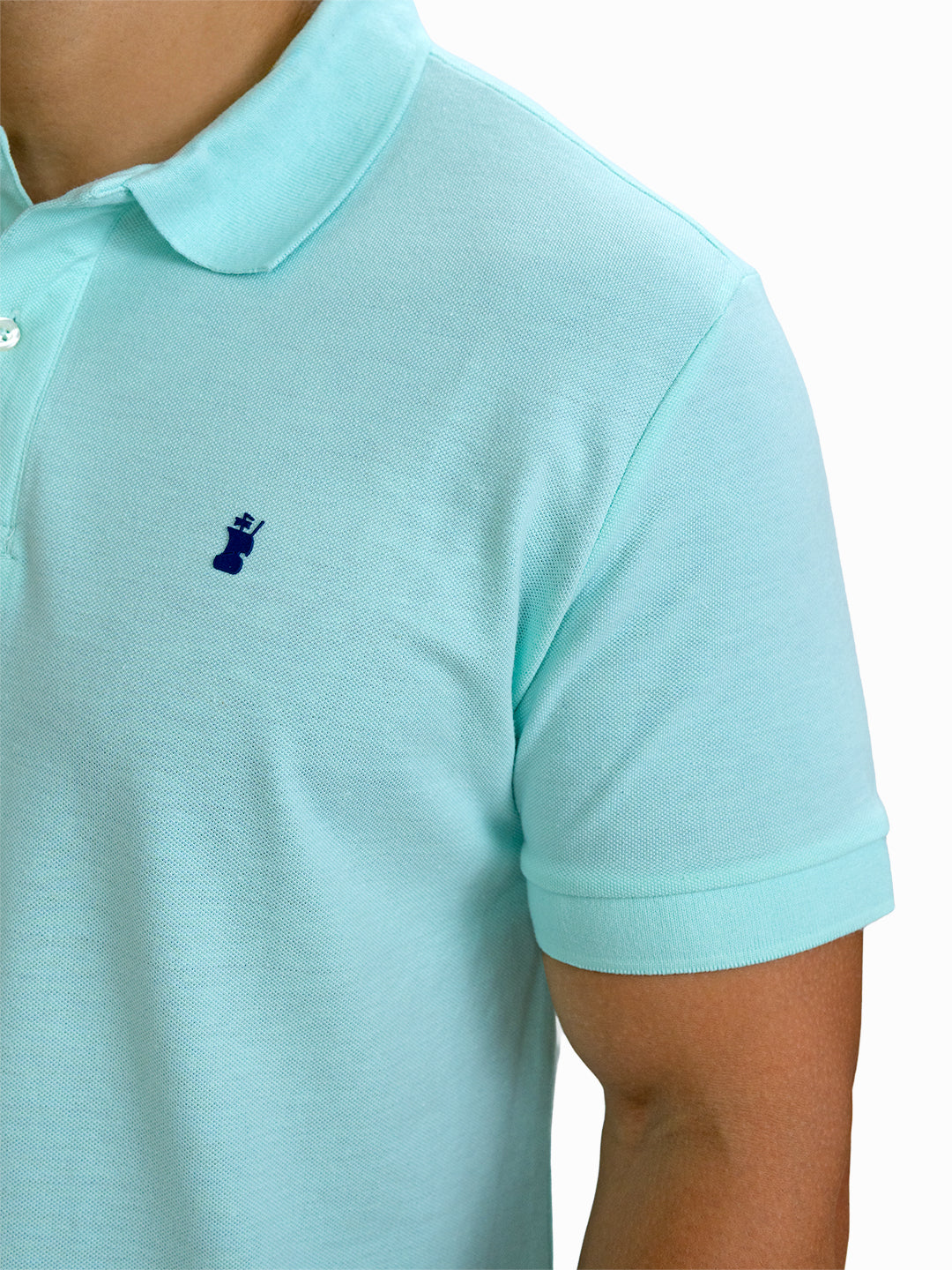 Poloshirt 1492 Mangas Cortas Liso Para Caballeros by 1492