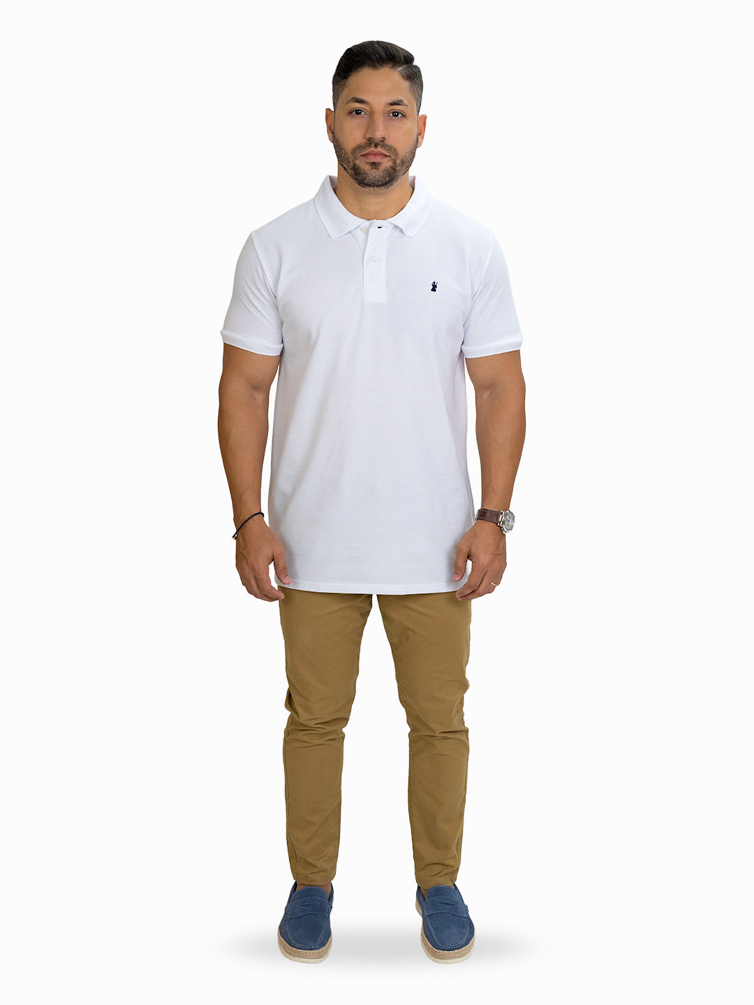 Poloshirt 1492 Mangas Cortas Liso Para Caballeros by 1492