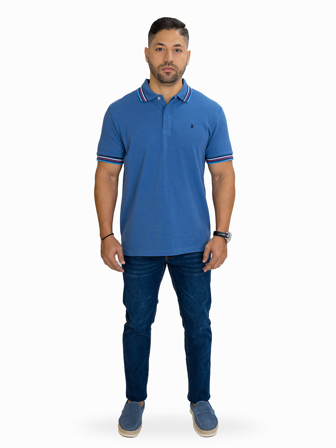 Poloshirt 1492 Mangas Cortas Liso Para Caballeros by 1492