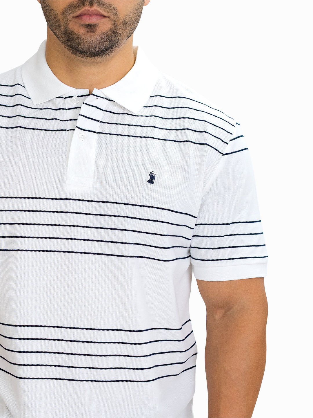Poloshirt 1492 Mangas Cortas Rayas Para Caballeros by 1492
