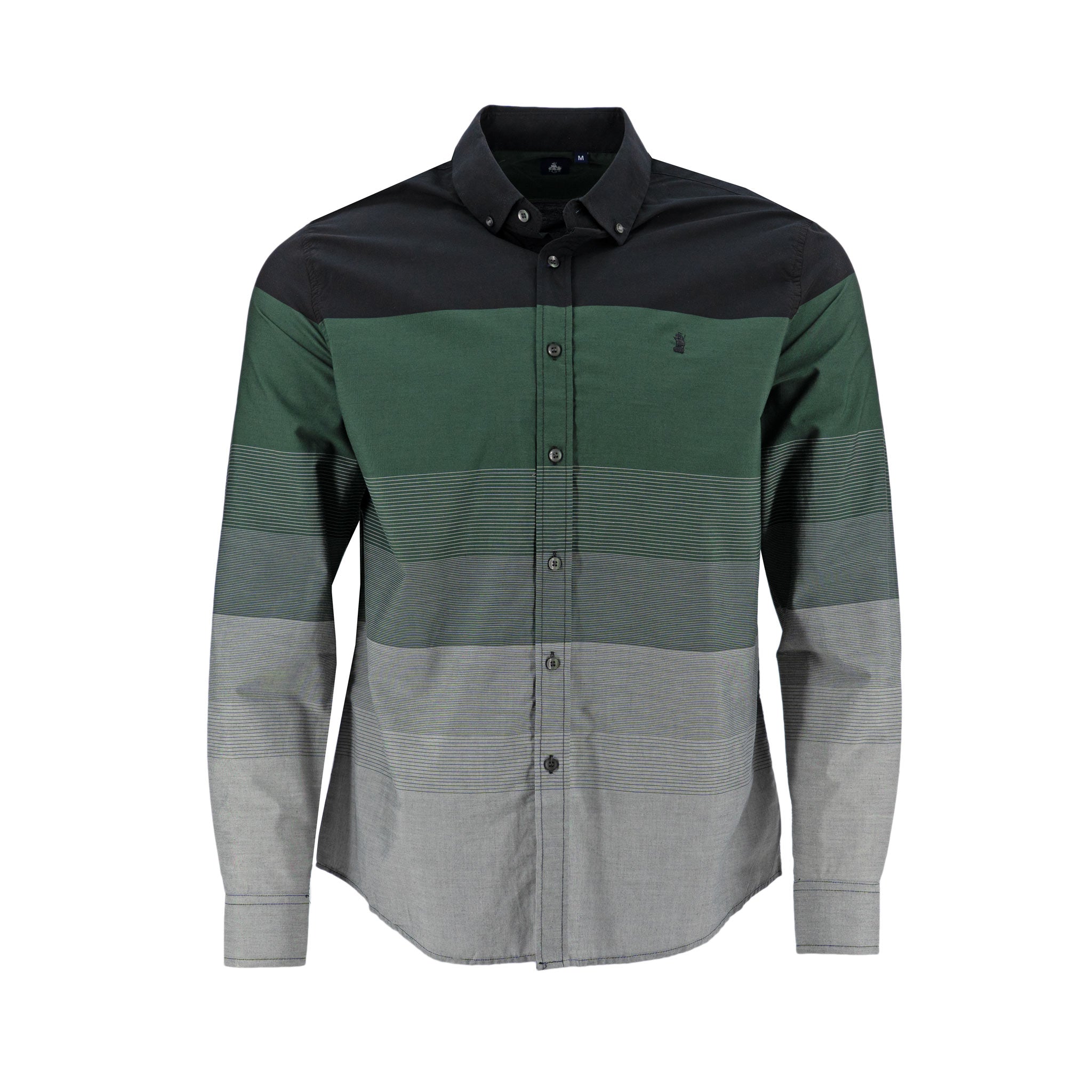 Camisa 1492 de Mangas Largas con Rayas para Caballeros