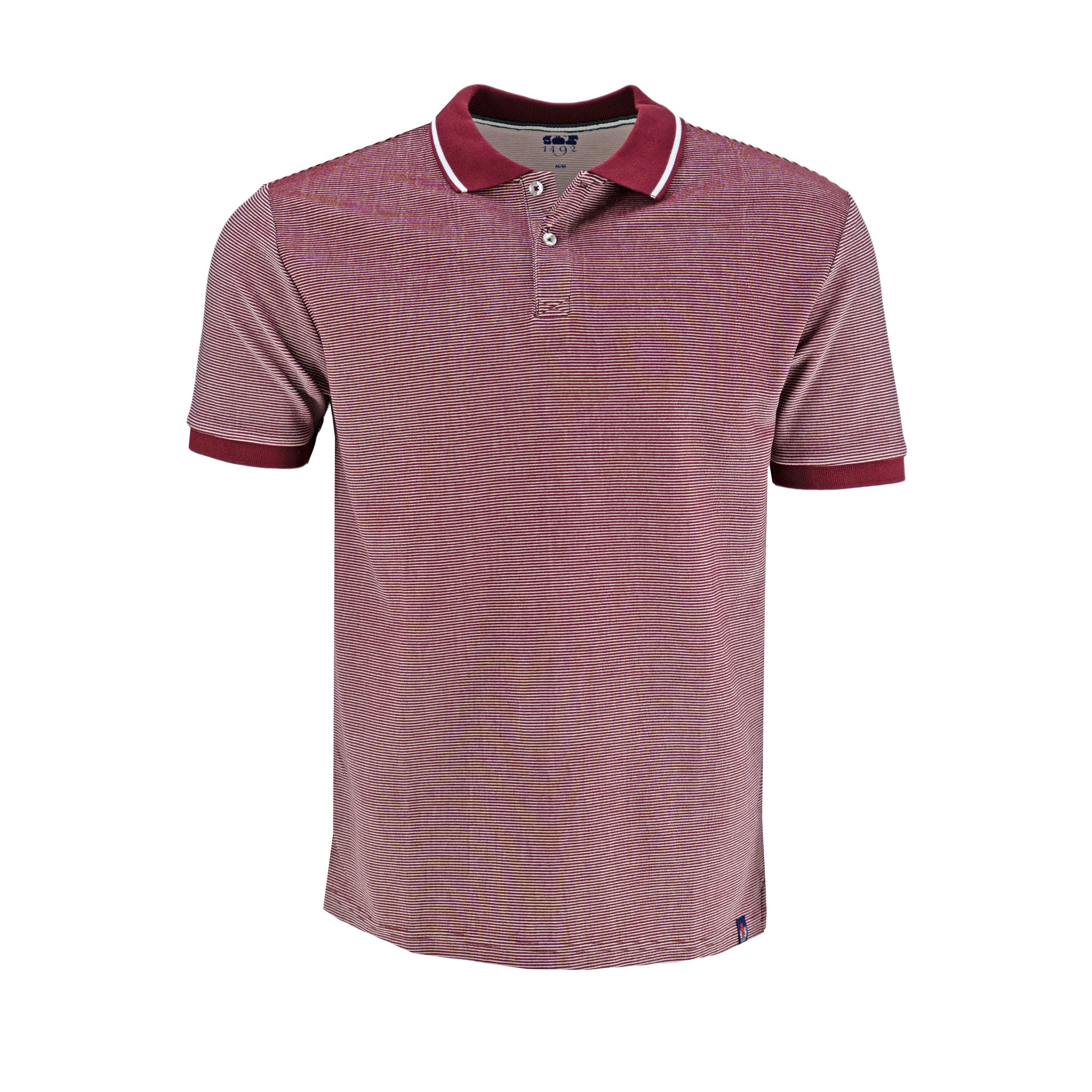 Poloshirt 1492 Mangas Cortas Rayas Para Caballeros