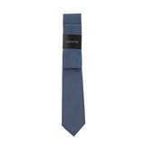 Corbata Zanetti Con Pañuelo Azul Marino para Caballeros ZRT046