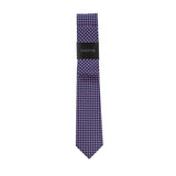 Corbata Zanetti Con Pañuelo Azul Marino para Caballeros