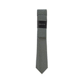 Corbata Zanetti Con Pañuelo Oliva Azul Marino para Caballeros ZRT069