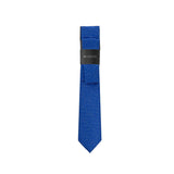 Corbata Zanetti Con Pañuelo Azul para Caballeros ZRT075