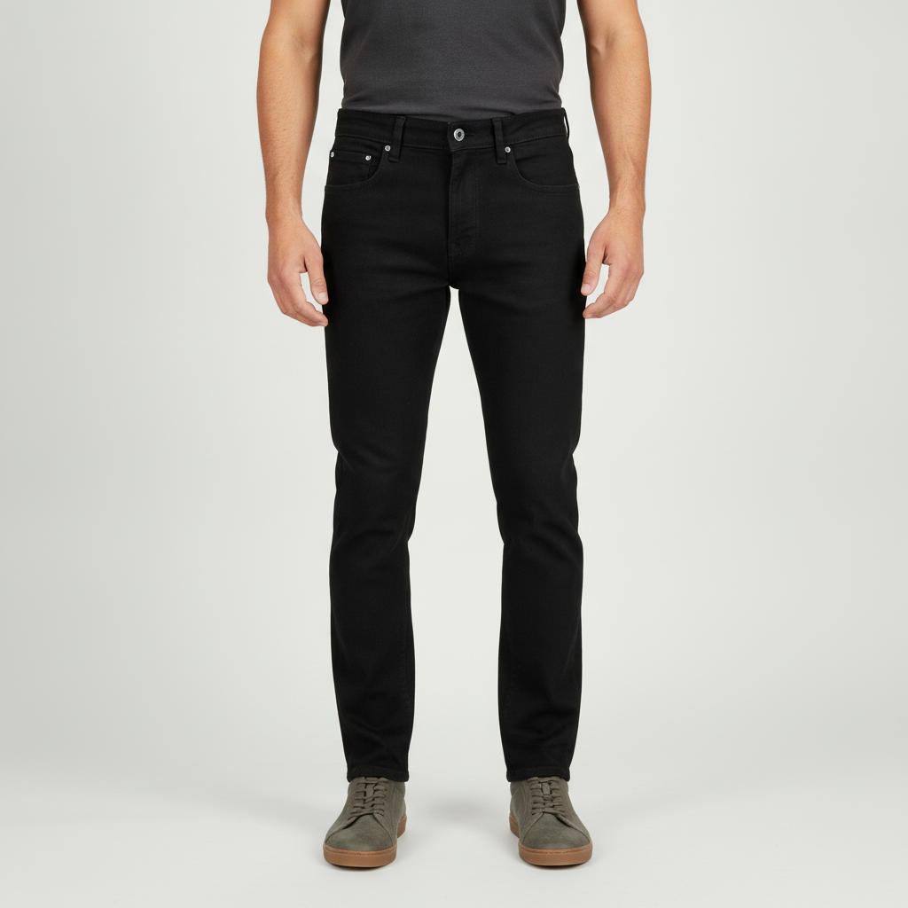 Pantalones Jeans Fariani para Caballeros con modelo (AI)
