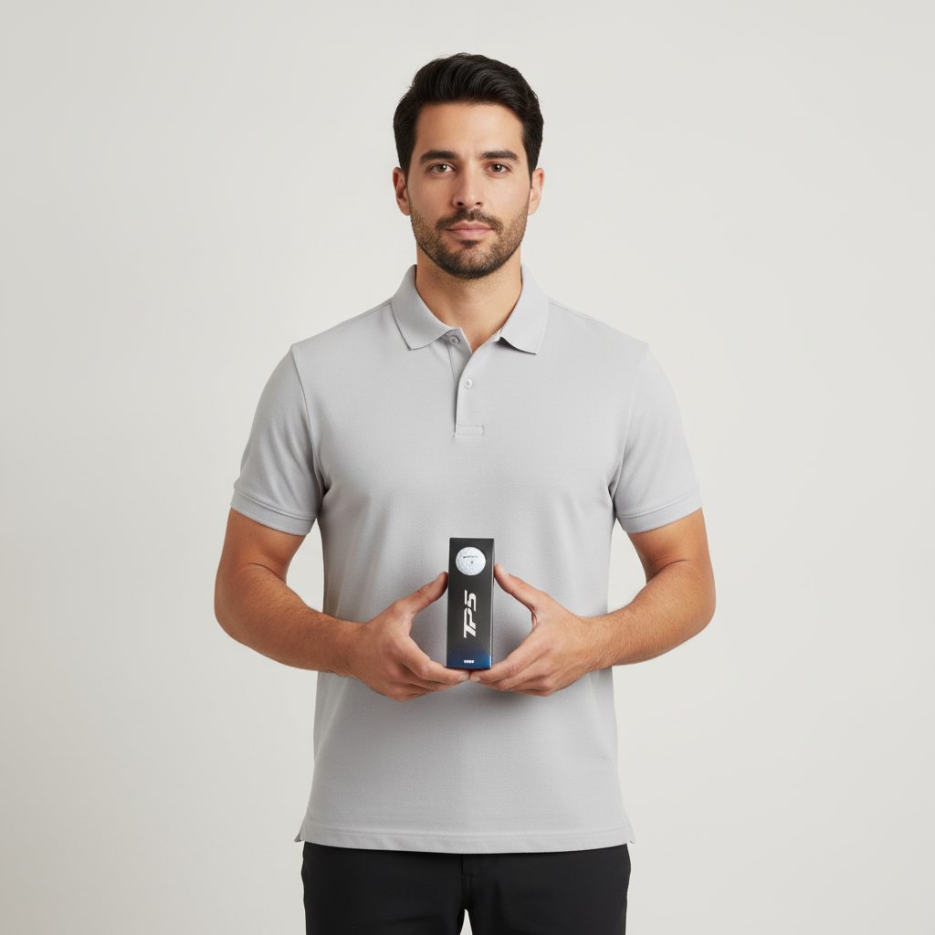 Bola Golf Taylormade Set de 3 Unidades Softest para Caballeros con modelo (AI)