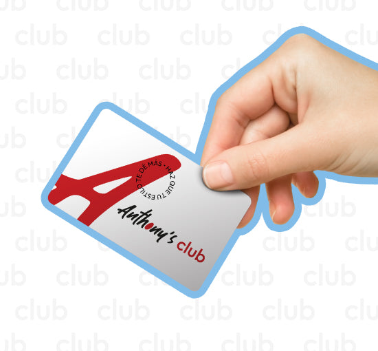 Tarjeta Anthony's Club