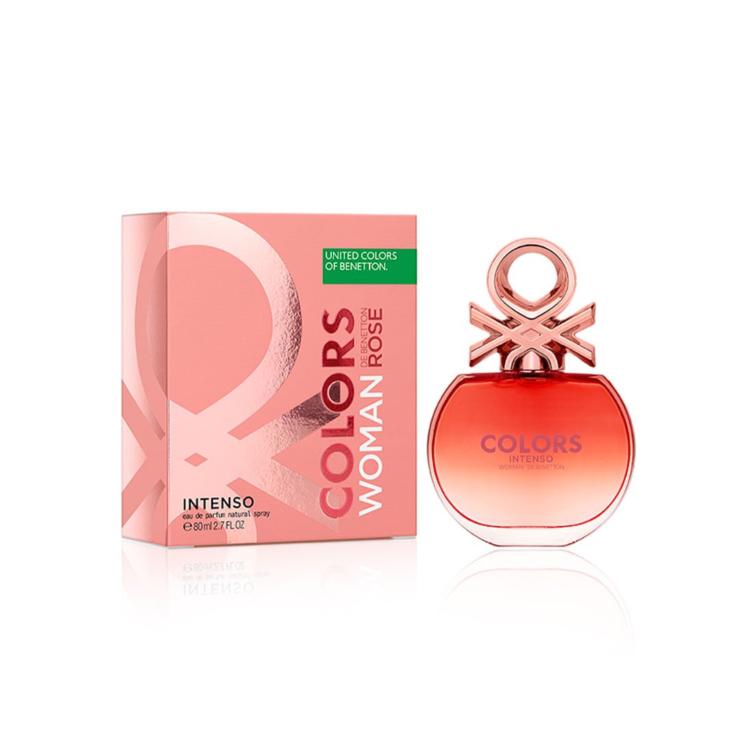 Perfume Colors Woman Rose Intenso 80ml 66-560(65170548 by Benetton