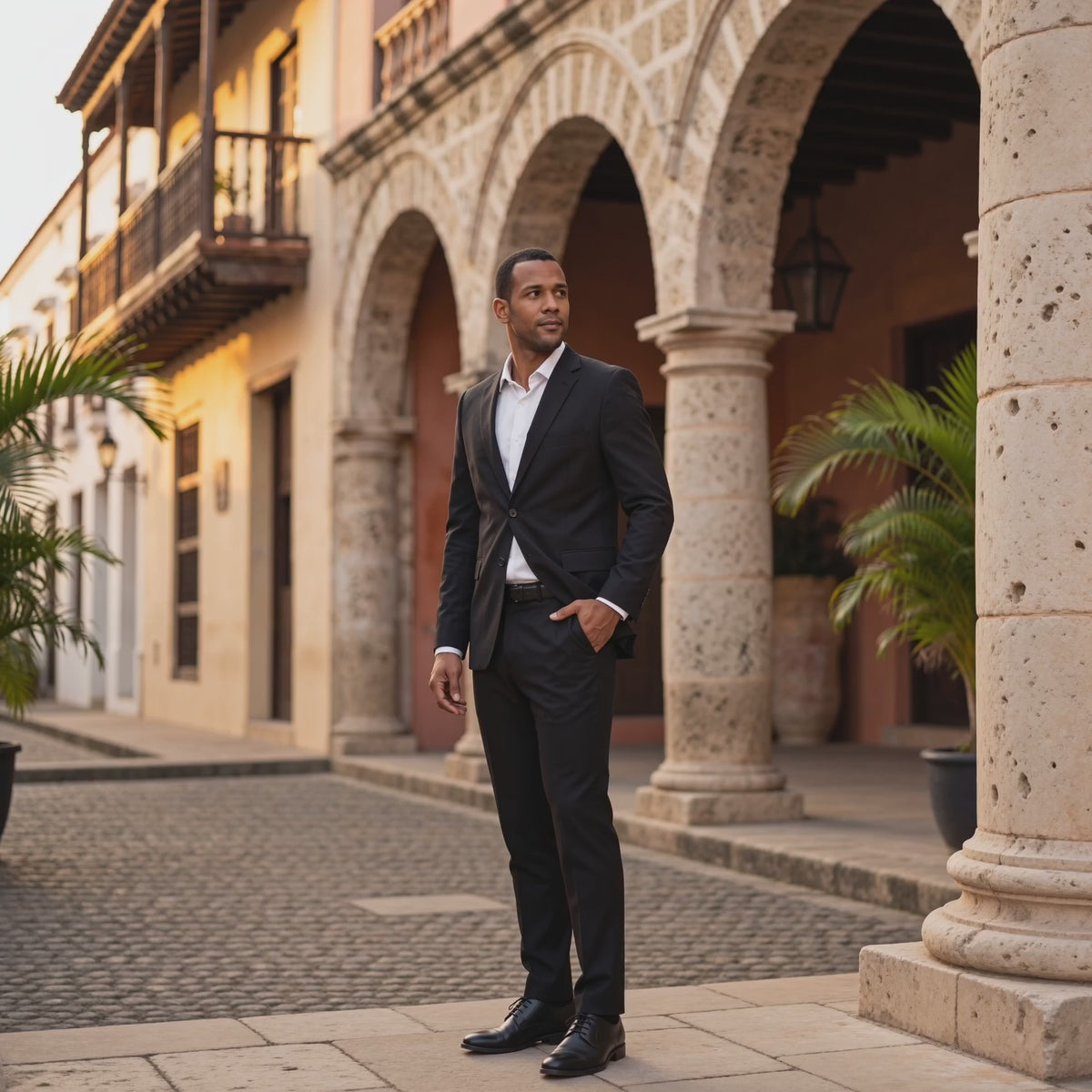 Traje Zanetti negro - video desktop
