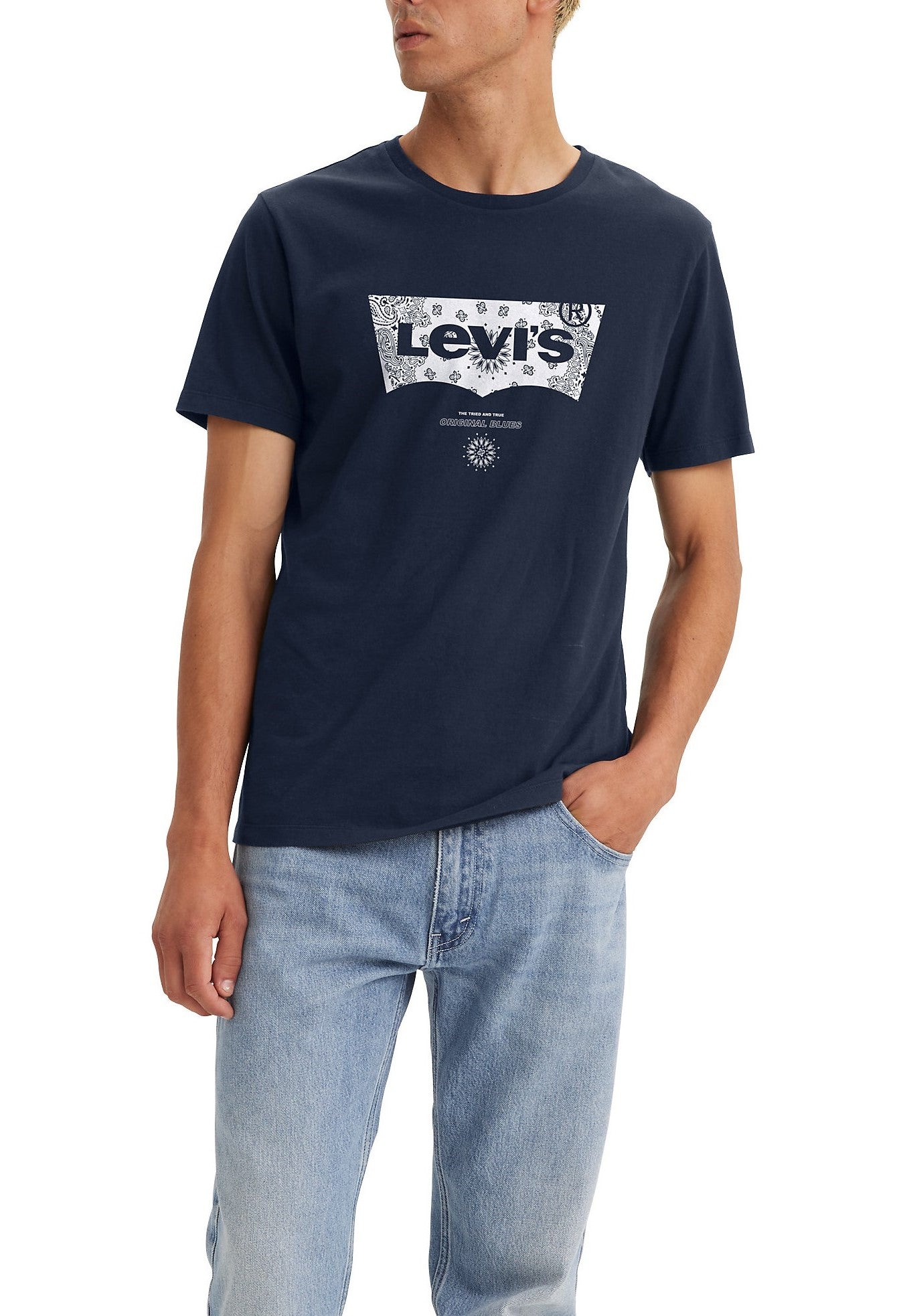 Camiseta Levis Manga Corta Liso P Caballeros 22491 1405