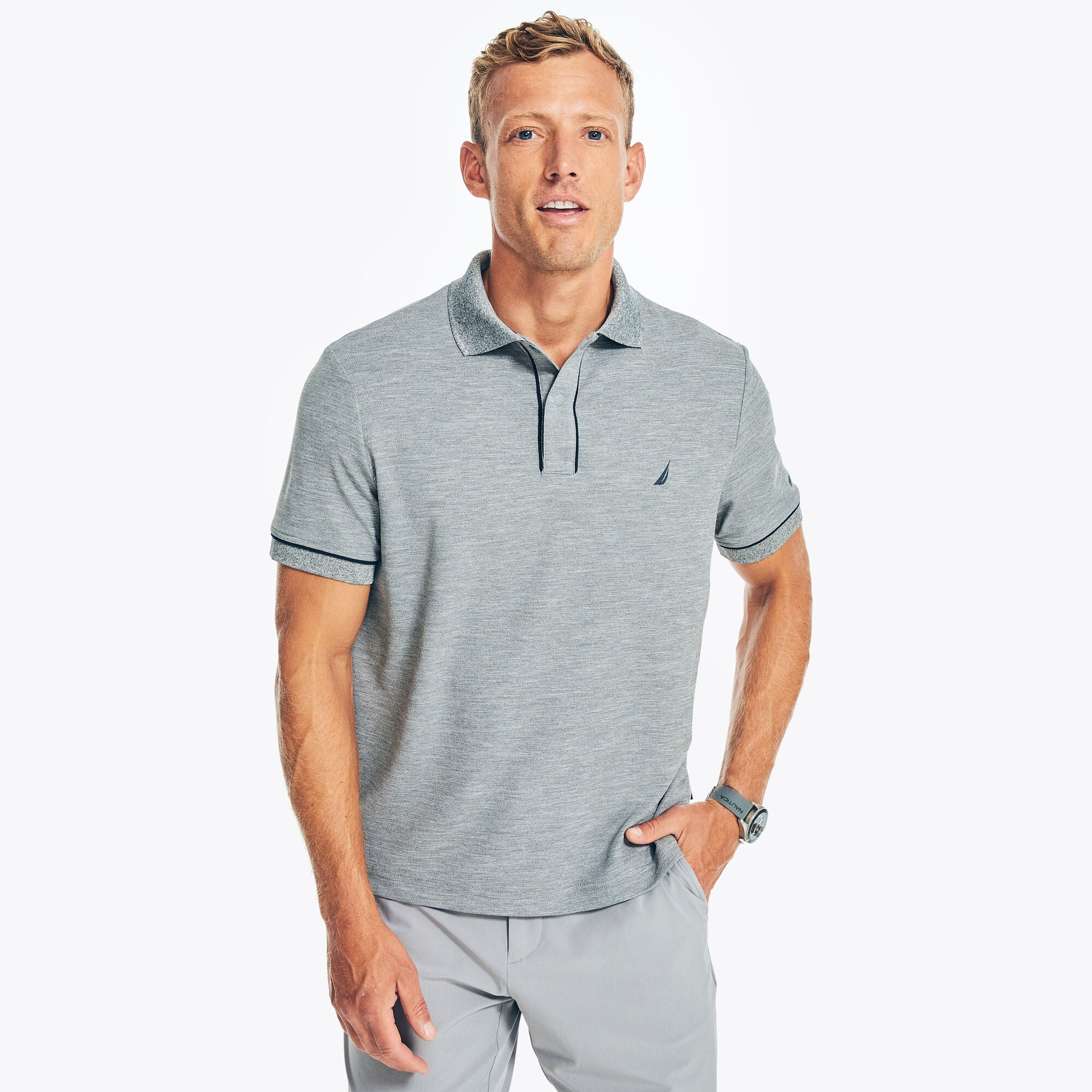 poloshirt-nautica-mangas-corta-liso-p-caballeros