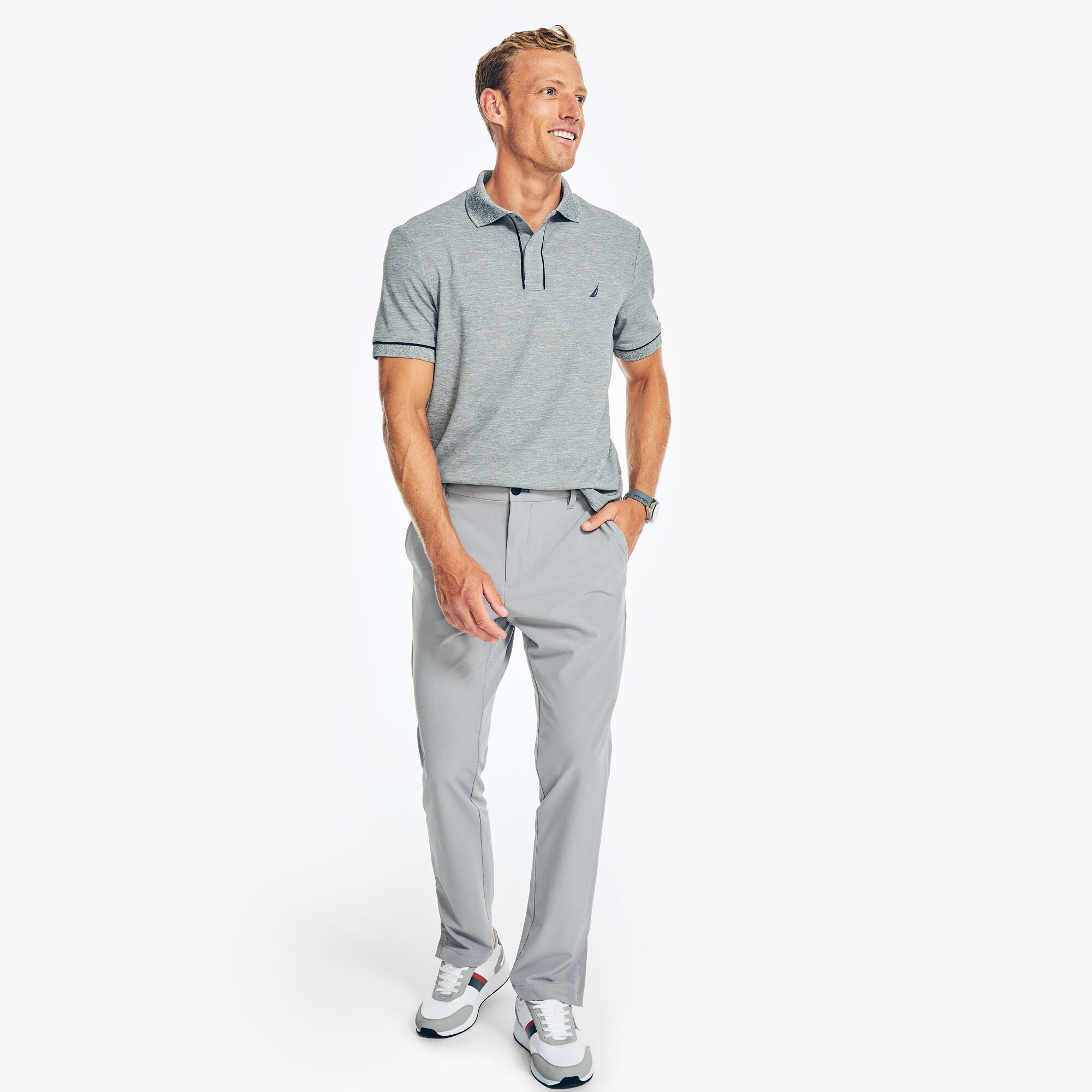 poloshirt-nautica-mangas-corta-liso-p-caballeros