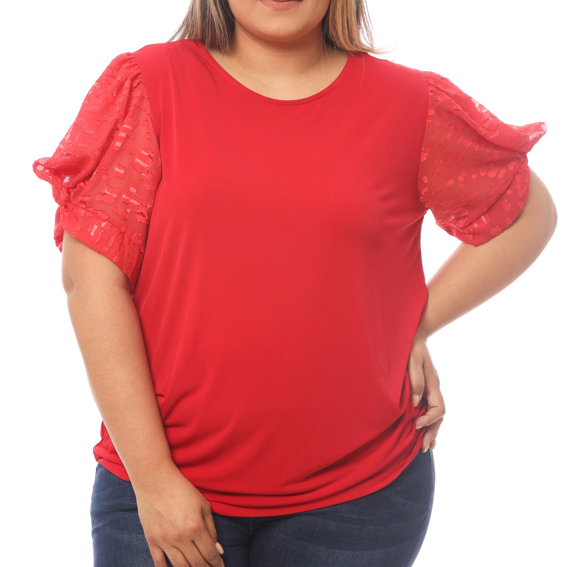 blusa-susan-miller-mangas-corta-lisa-p-damas